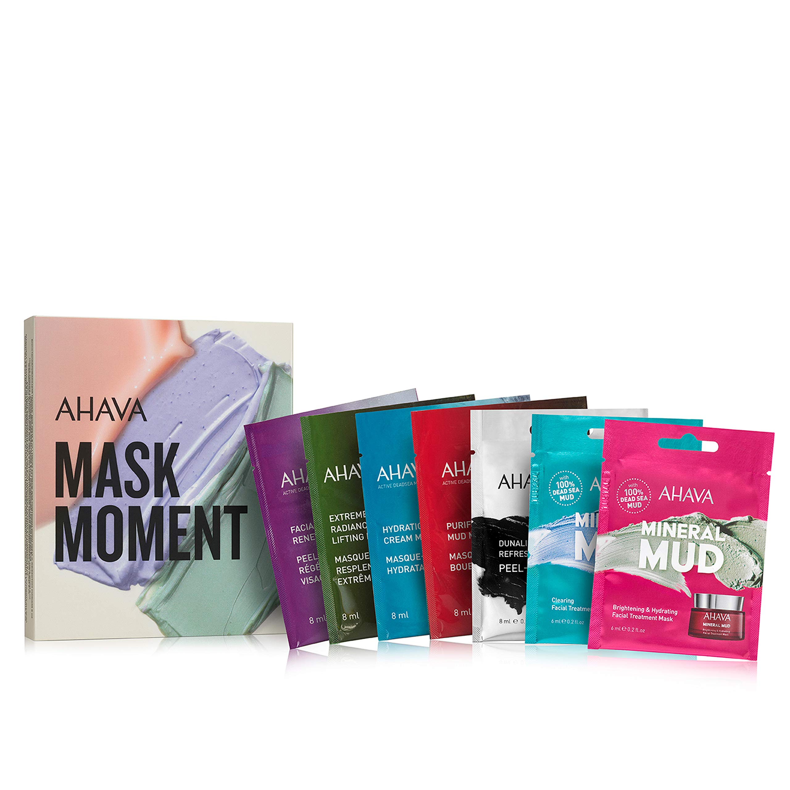 ahava-mask-moment-set-gesichtsmasken-7-teilig image 1