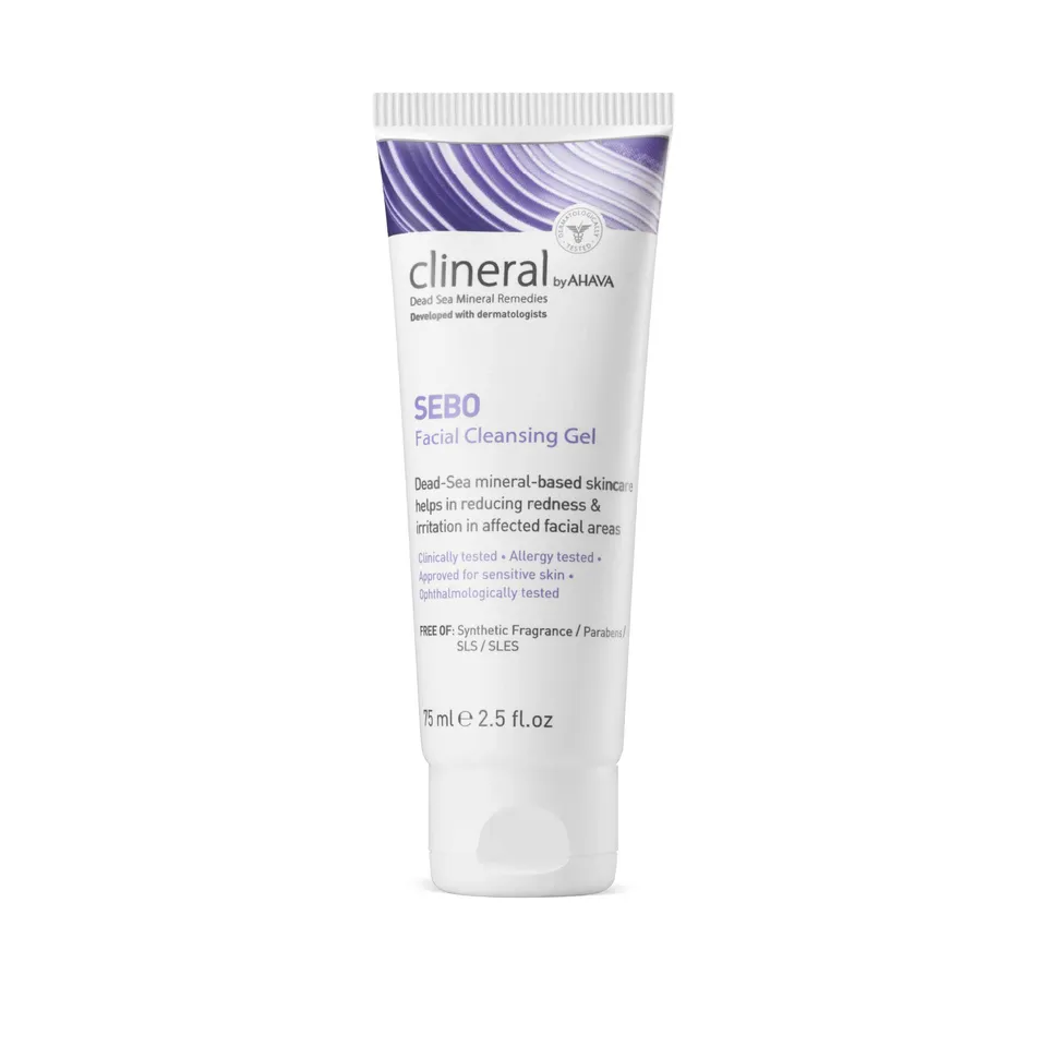 ahava-clineral-sebo-facial-cleansing-gel-75-g image 1