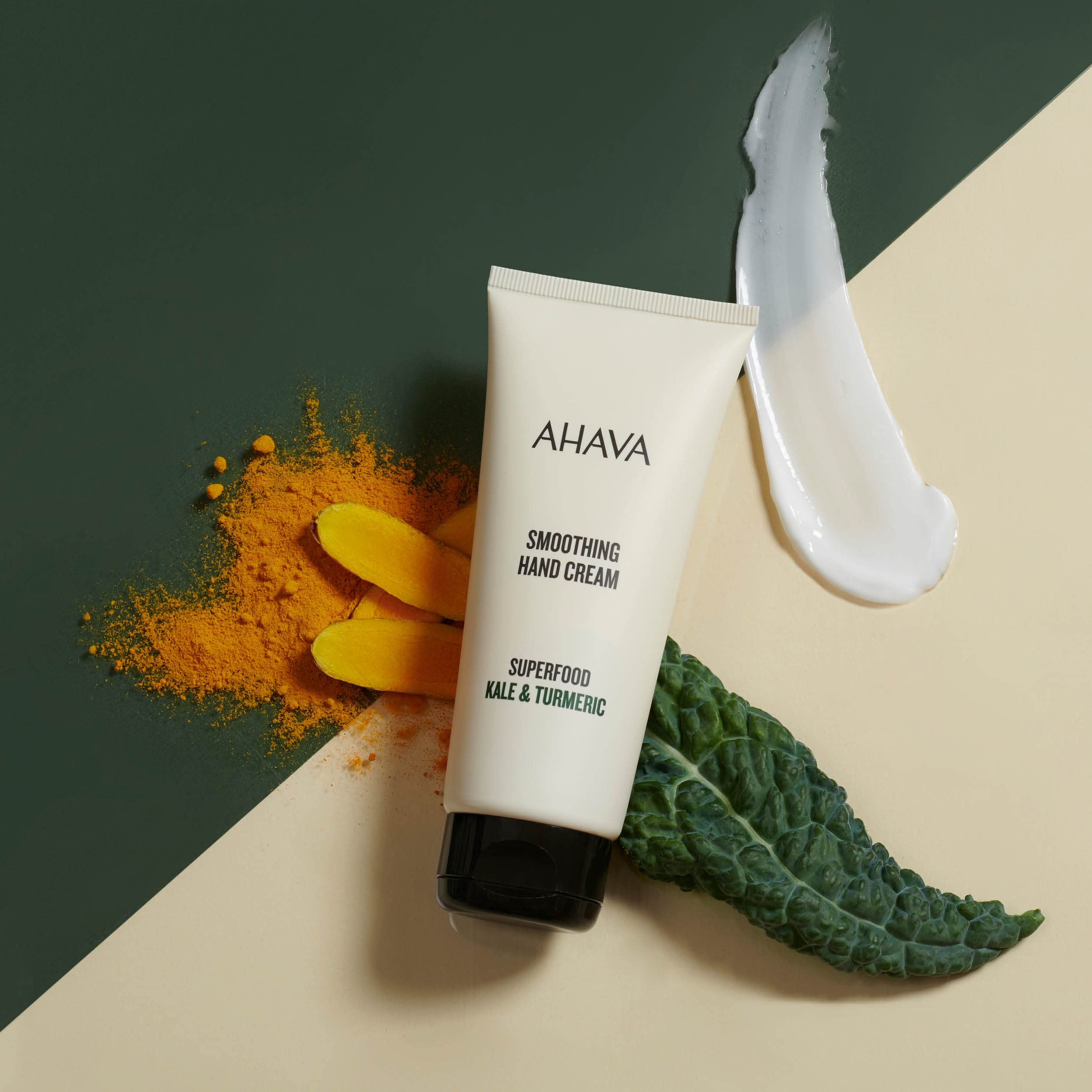 ahava-smoothing-hand-cream-kale-turmeric-handcreme-100-ml image 4