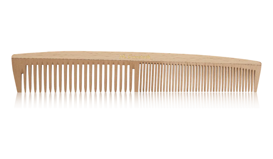 groetsch-haarschneidekamm-profi-elsbeere-grob-und-fein image 1