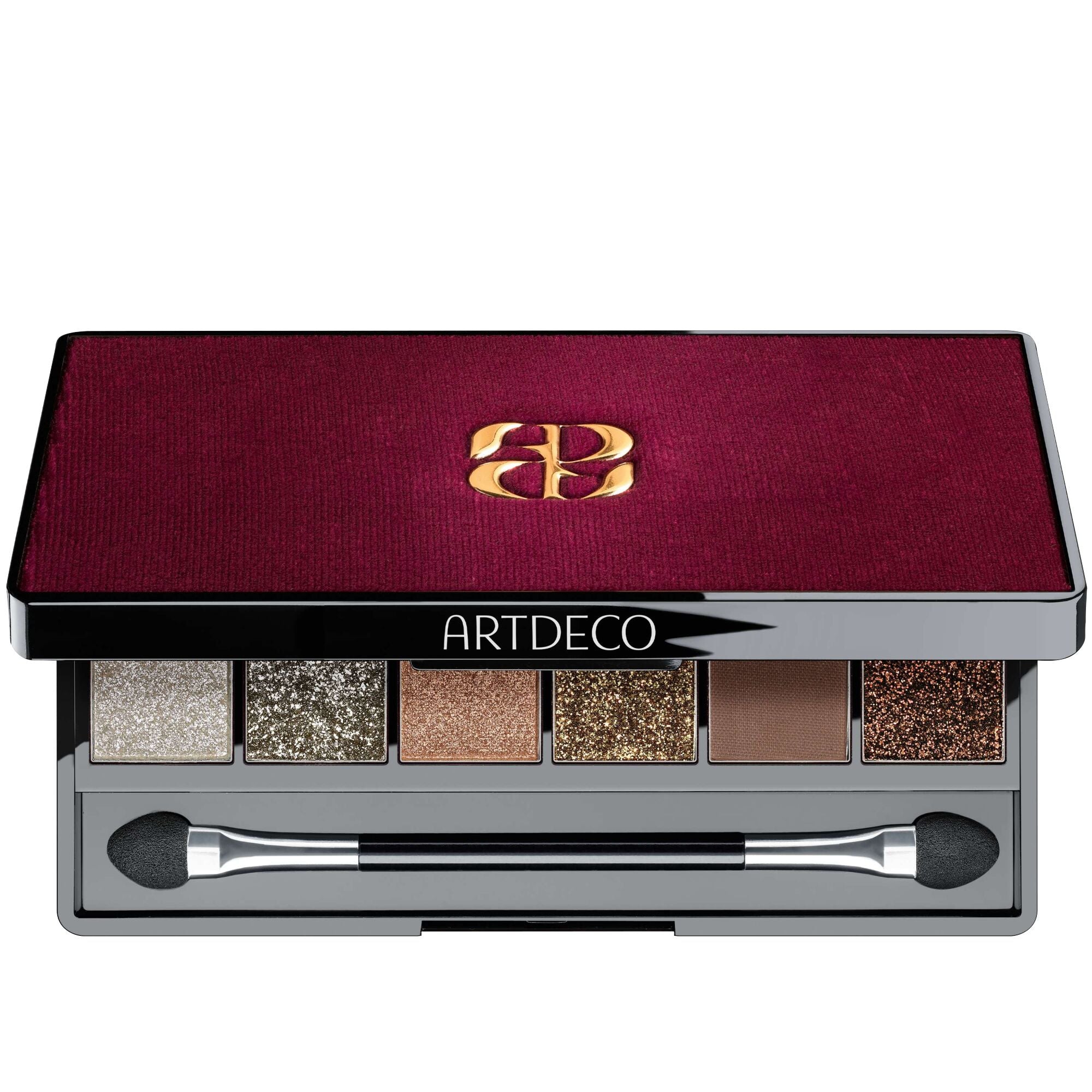 artdeco-cosmetic-glittery-eyeshadow-palette-6-farben image 3
