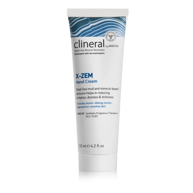 ahava-clineral-x-zem-hand-cream-125-ml-mineral-handcreme-f-r-sehr-trockene-h-nde image 1