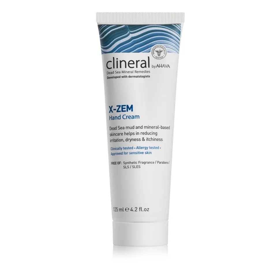 ahava-clineral-x-zem-hand-cream-125-ml-mineral-handcreme-f-r-sehr-trockene-h-nde image 1