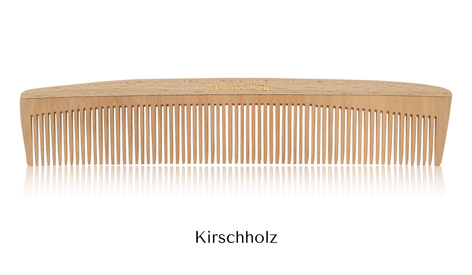 groetsch-frisierkamm-holz-f-r-feines-kurzes-haar-15-cm image 1