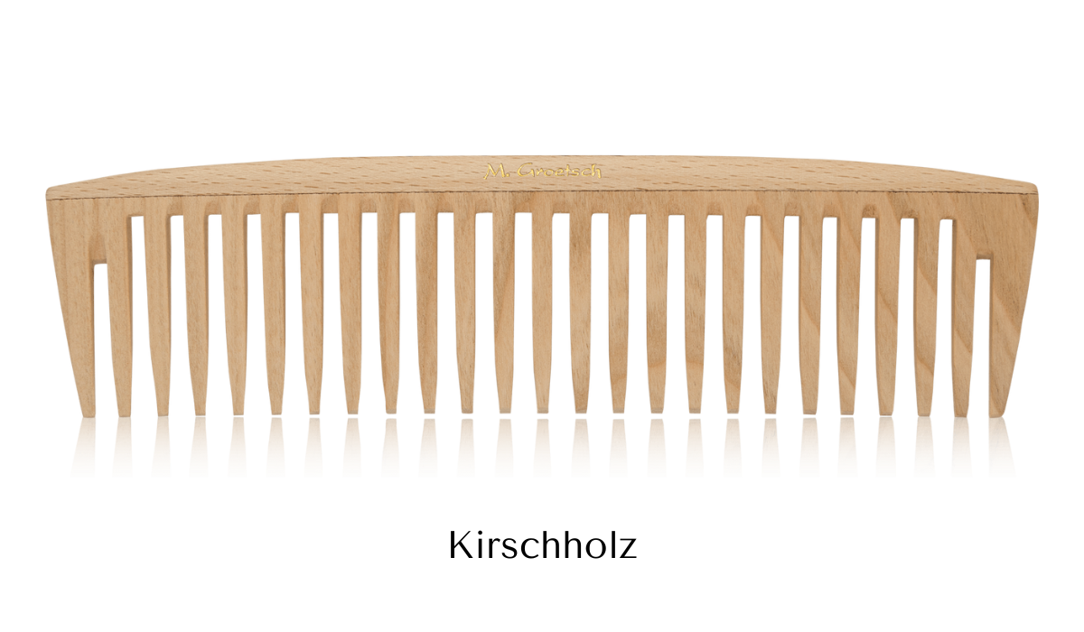groetsch-frisierkamm-f-r-normales-gewelltes-haar-18cm-holzkamm image 1