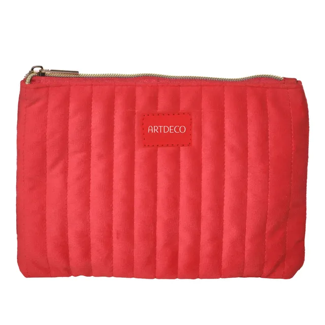 artdeco-cosmetic-velvet-pouch-red-kosmetiktasche-25-x-15-cm image 1