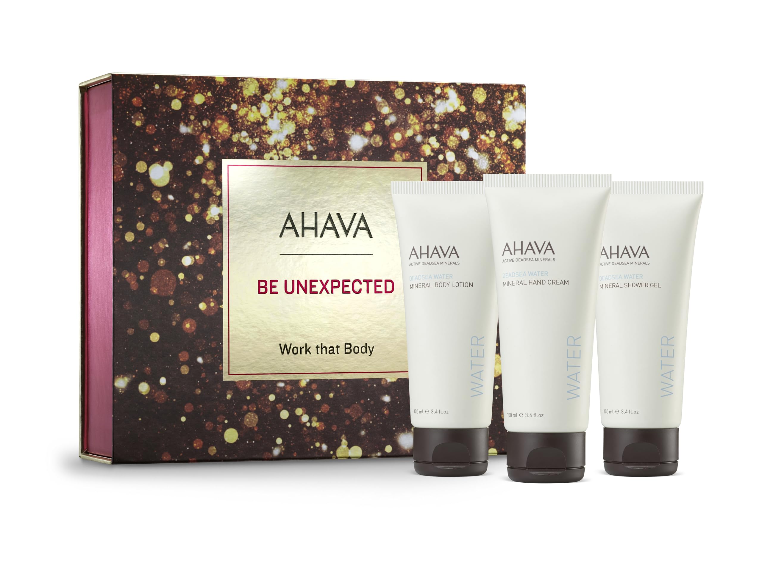 ahava-work-that-body-set-k-rperlotion-handcreme-duschgel-3x-100ml image 1