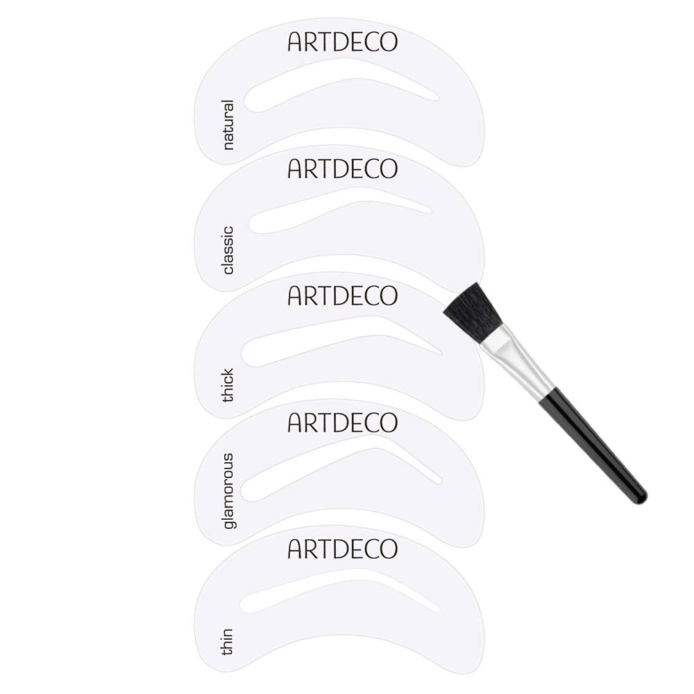 artdeco-eye-brow-stencils-with-brush-applicator image 1