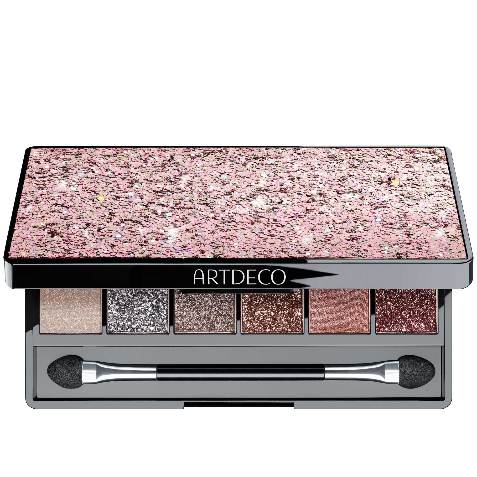 artdeco-cosmetic-glittery-eyeshadow-palette-6-farben image 1