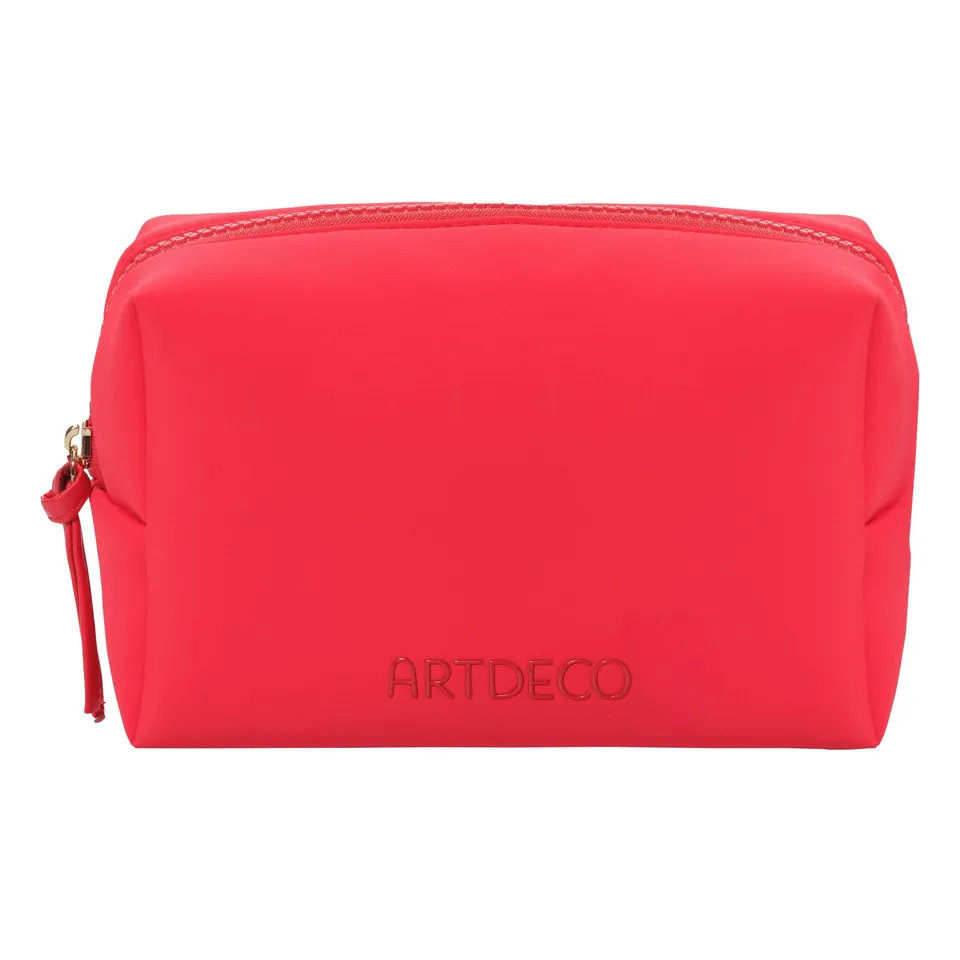 artdeco-cosmetic-red-neoprene-bag-rote-kosmetiktasche-22x14-5x8-5-cm image 1