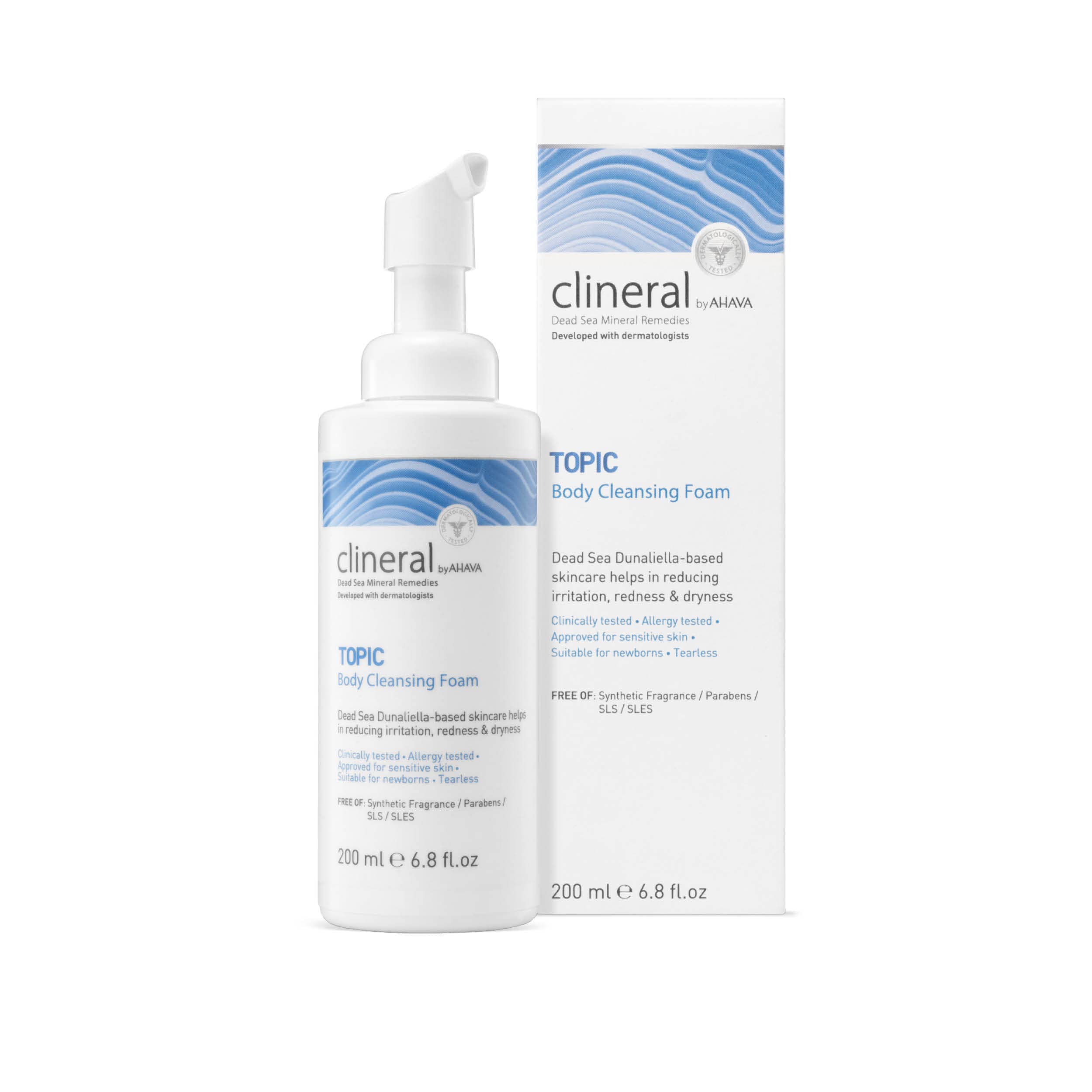 ahava-clineral-topic-body-cleansing-foam-200-ml-k-rperreinigungsschaum image 2